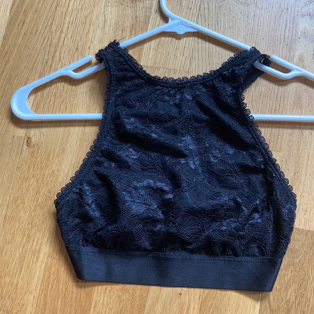 Nanette Lepore Black Lace Bralette